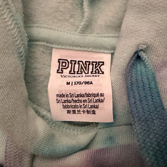 PINK by Victoria’s Secret Tunic/Dress Length Campus Sweatshirt Hoodie SZ Medium - Picture 4 of 7